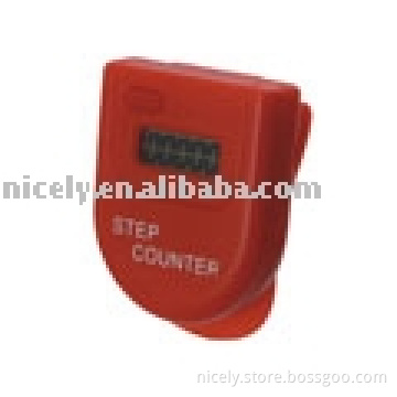 single function step counter with 5 digits LCD display for promotional gifts